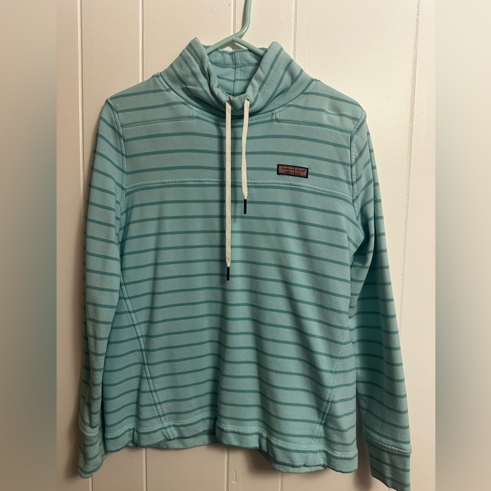 Vineyard Vines Light Blue Striped Shep Shirt